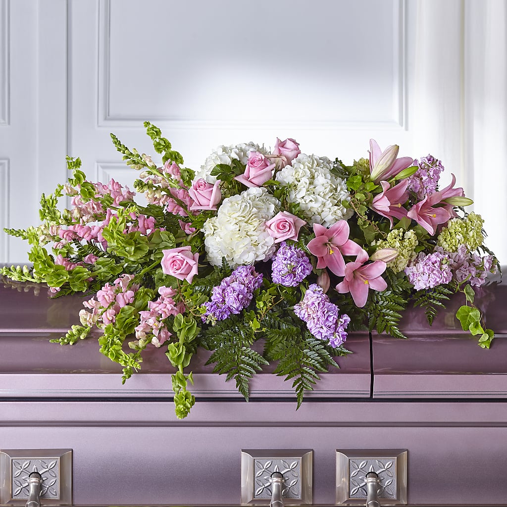 Life's Gratitude Casket Spray –  Allure Floral Boutique, Wickliffe OH