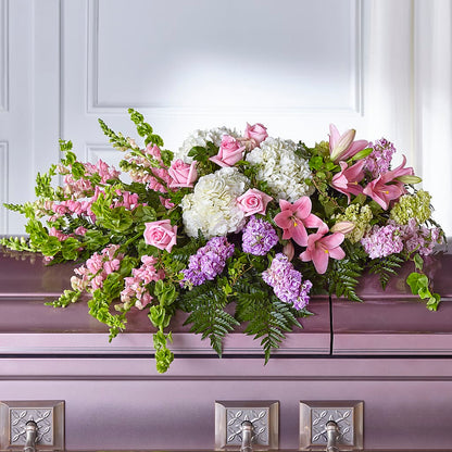 Life's Gratitude Casket Spray –  Allure Floral Boutique, Wickliffe OH