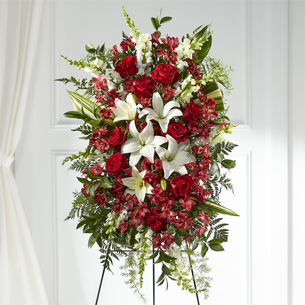 Everlasting Memory Standing Spray –  Allure Floral Boutique, Wickliffe OH