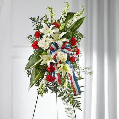 Stars of Life Standing Spray –  Allure Floral Boutique, Wickliffe OH