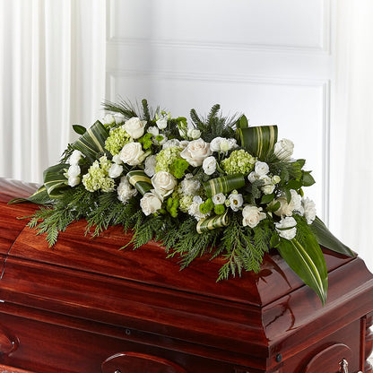 Hopeful Gesture Casket Spray –  Allure Floral Boutique, Wickliffe OH