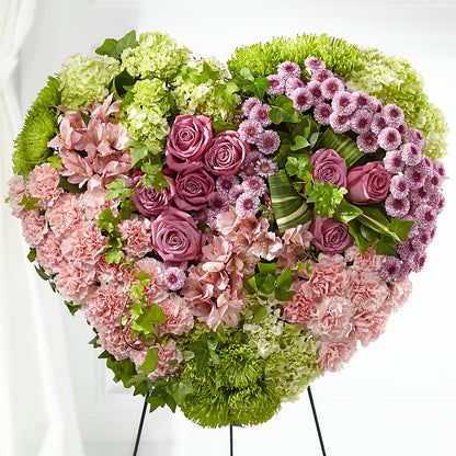 Heartwarming Standing Heart –  Allure Floral Boutique, Wickliffe OH