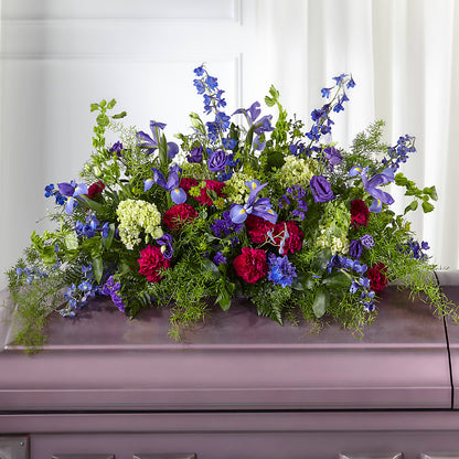 Always Treasured Casket Spray –  Allure Floral Boutique, Wickliffe OH