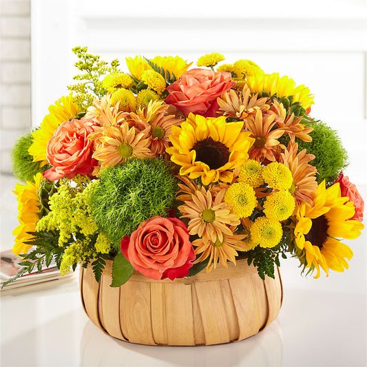 Harvest Sunflower Basket –  Allure Floral Boutique, Wickliffe OH