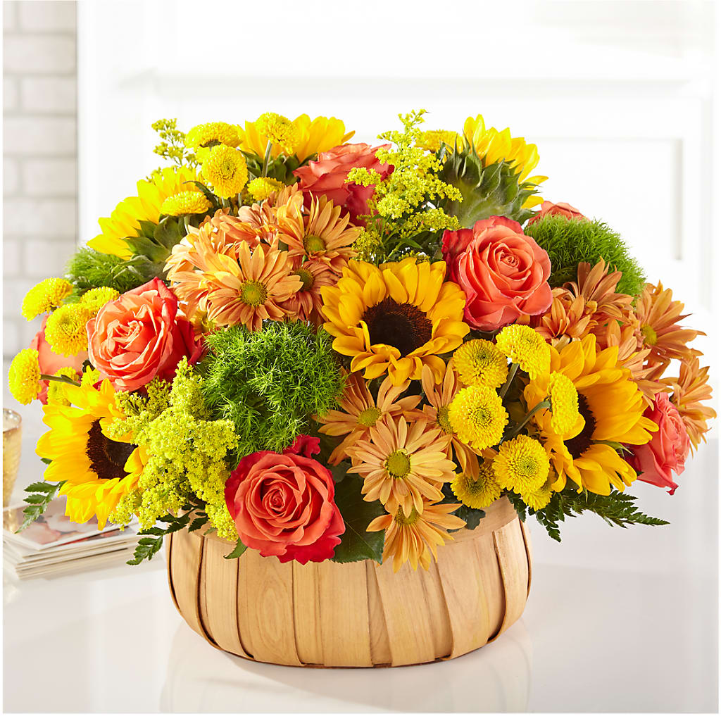 Harvest Sunflower Basket –  Allure Floral Boutique, Wickliffe OH
