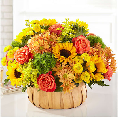 Harvest Sunflower Basket –  Allure Floral Boutique, Wickliffe OH