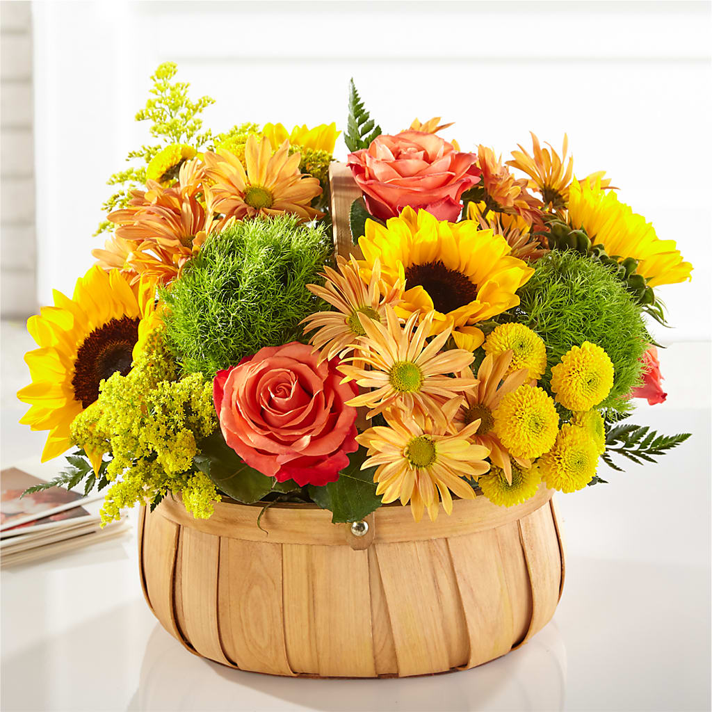 Harvest Sunflower Basket –  Allure Floral Boutique, Wickliffe OH