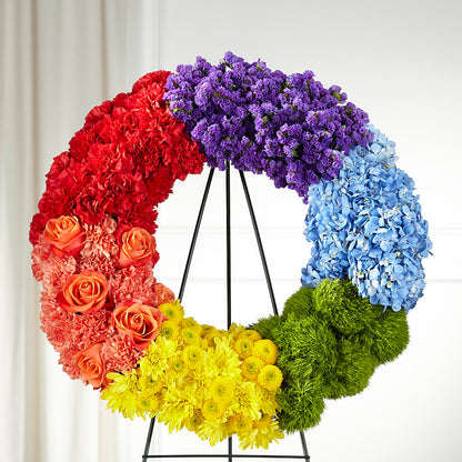 Circle of Love Wreath –  Allure Floral Boutique, Wickliffe OH