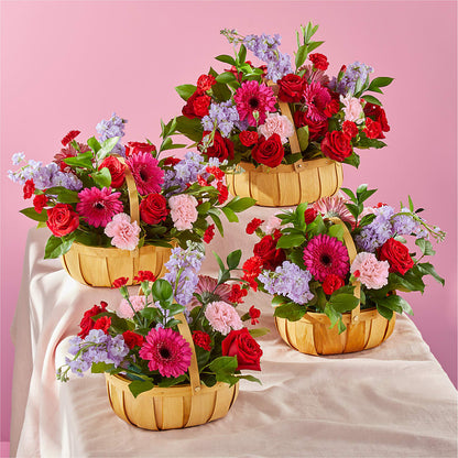 Pink Picnic Basket –  Allure Floral Boutique, Wickliffe OH