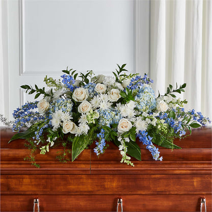 Timeless Essence Casket Spray –  Allure Floral Boutique, Wickliffe OH