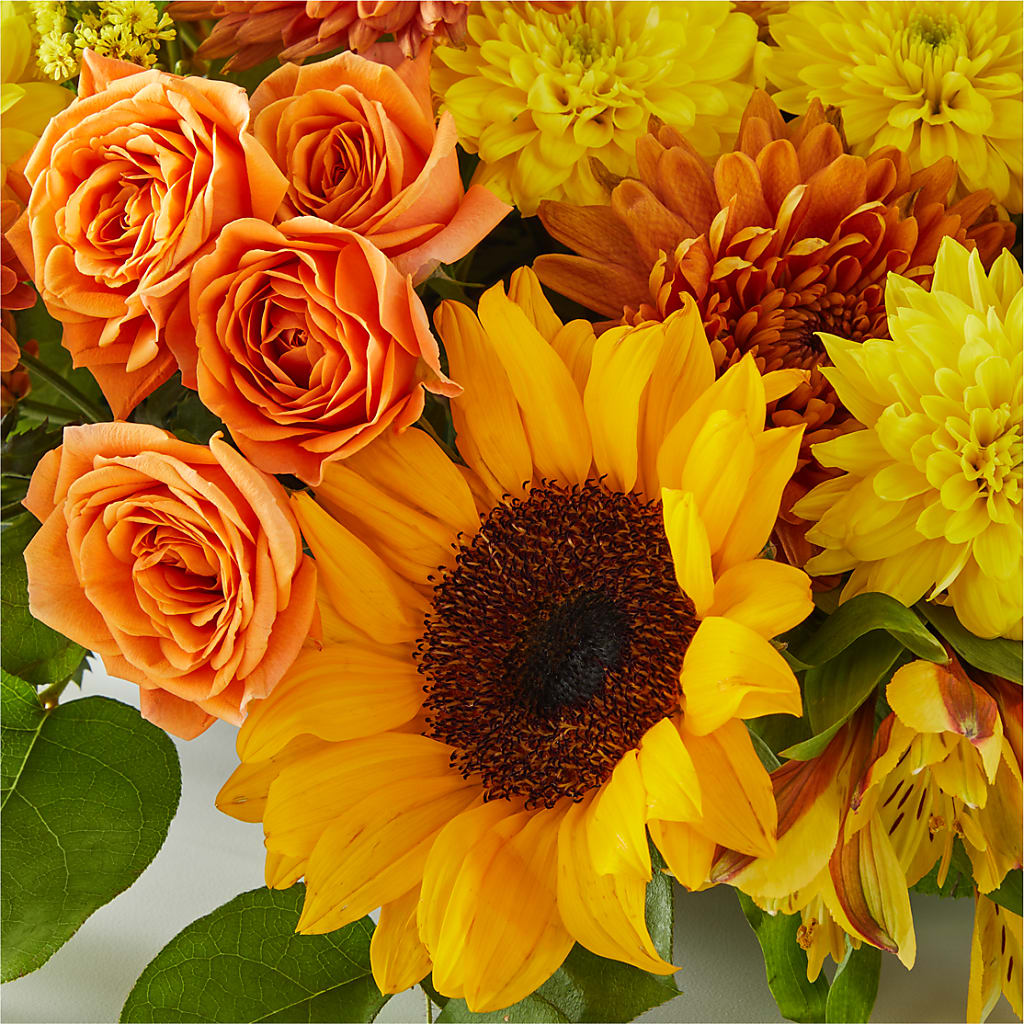 Autumn Harmony Centerpiece –  Allure Floral Boutique, Wickliffe OH