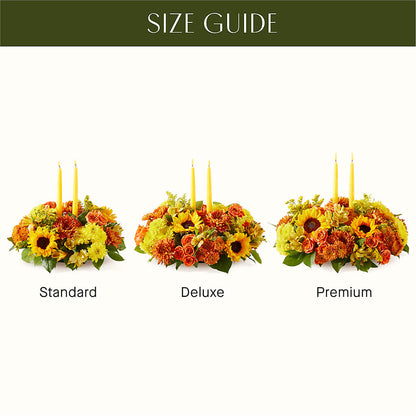Autumn Harmony Centerpiece –  Allure Floral Boutique, Wickliffe OH