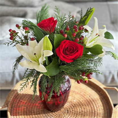 Evergreen Delight Bouquet –  Allure Floral Boutique, Wickliffe OH