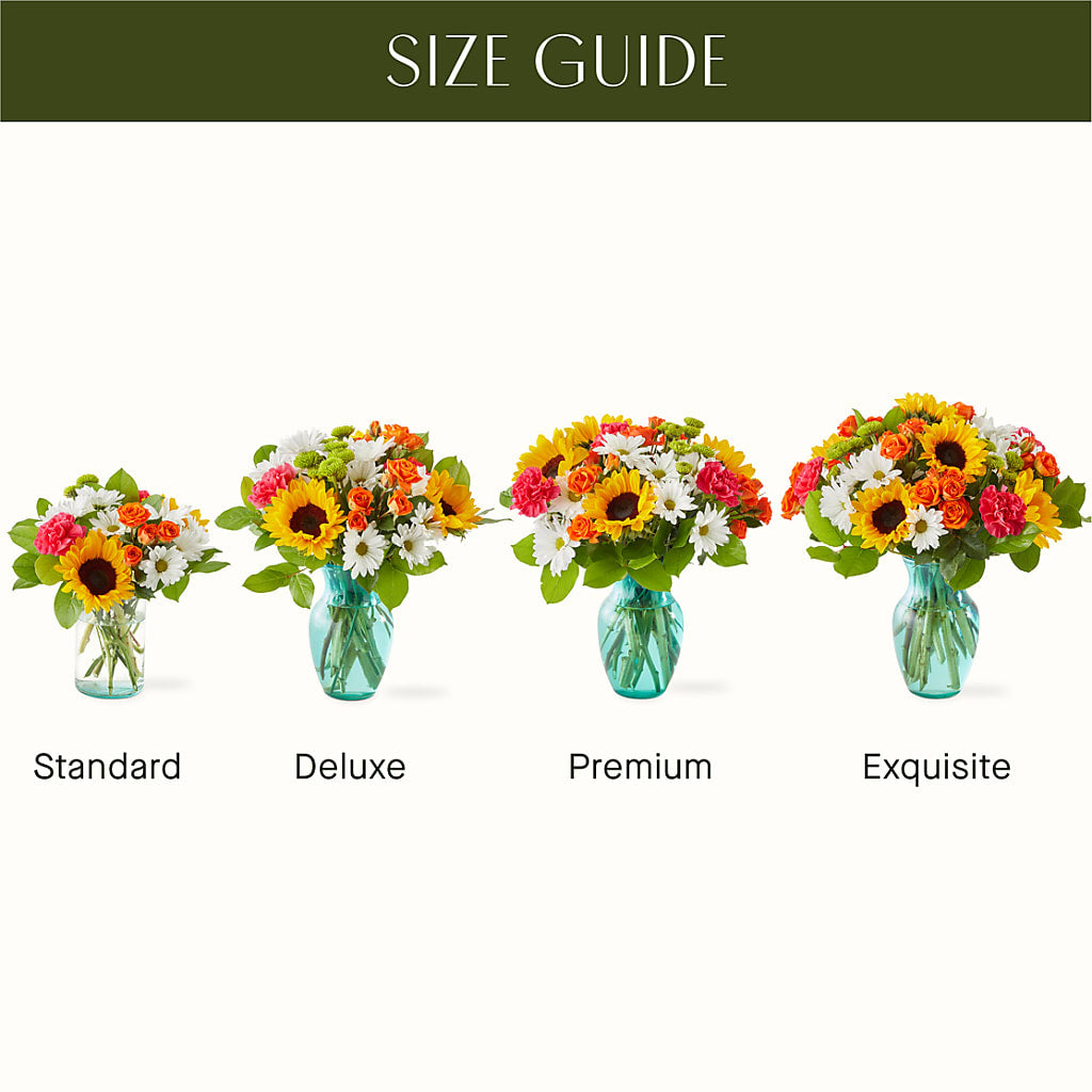 Sun-drenched Blooms Bouquet –  Allure Floral Boutique, Wickliffe OH