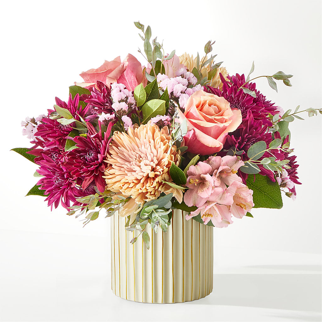 Berry Cobbler Bouquet with Ivory Vase –  Allure Floral Boutique, Wickliffe OH