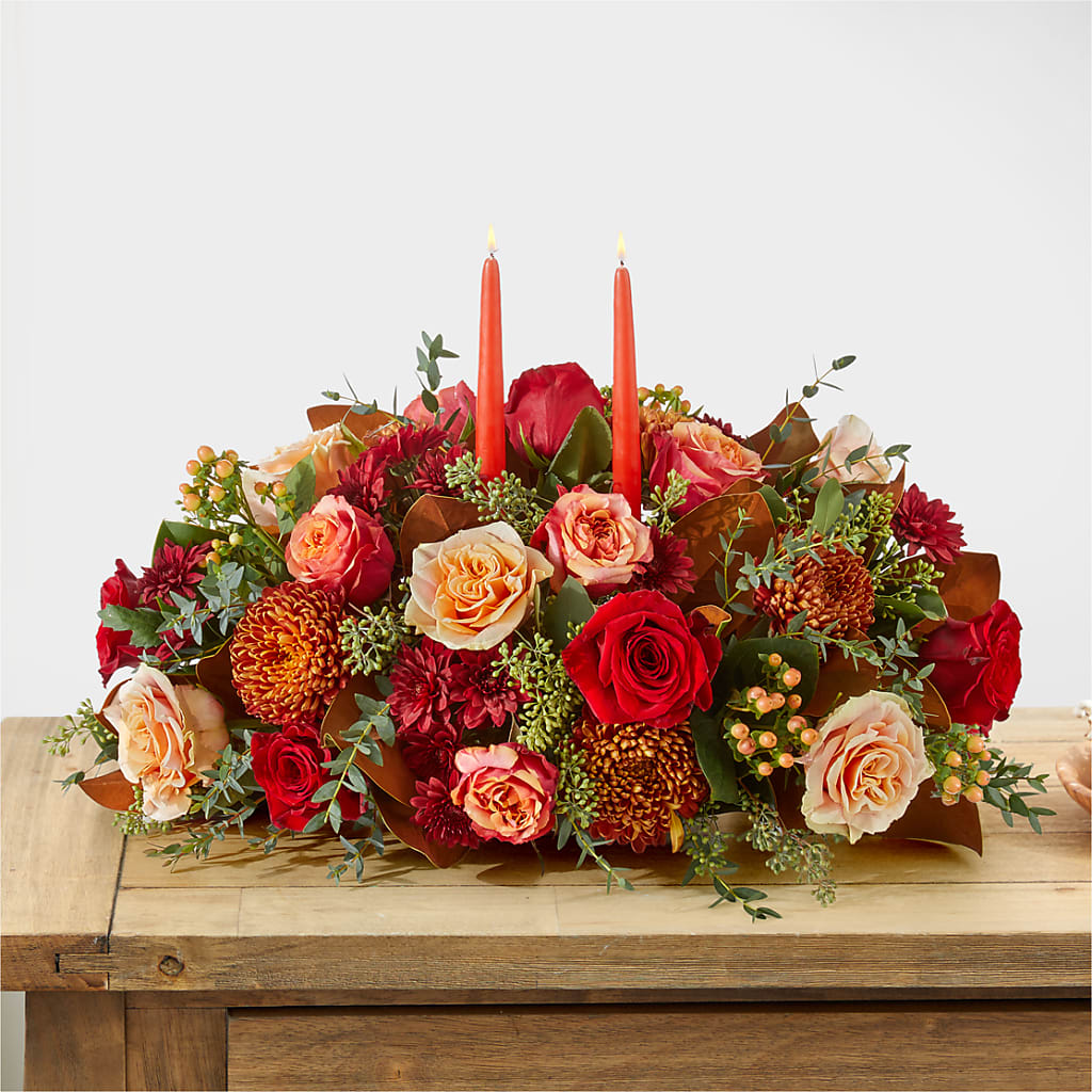 Gather Near Centerpiece –  Allure Floral Boutique, Wickliffe OH