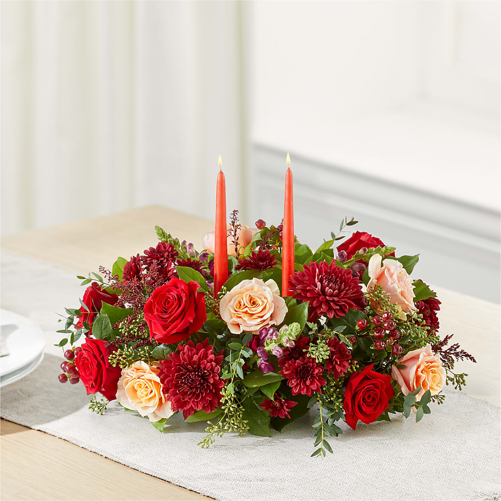 Most Thankful Centerpiece –  Allure Floral Boutique, Wickliffe OH