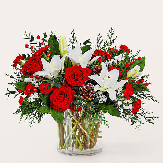 Best in Snow Bouquet –  Allure Floral Boutique, Wickliffe OH