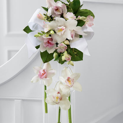 Perfect Entrance Pew Arrangement –  Allure Floral Boutique, Wickliffe OH