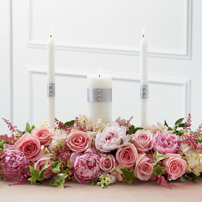 Worldwide Romance Unity Candle Arrangement –  Allure Floral Boutique, Wickliffe OH