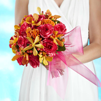 Brilliant Shades of Love Bouquet –  Allure Floral Boutique, Wickliffe OH