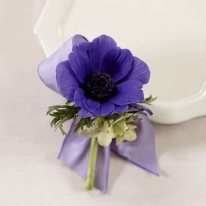Purple Passion Boutonniere –  Allure Floral Boutique, Wickliffe OH