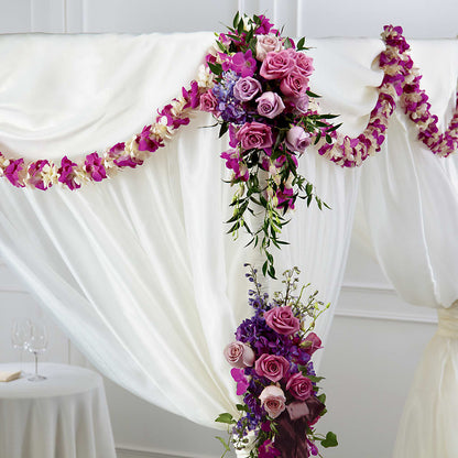 Color & Light Chuppah Decor –  Allure Floral Boutique, Wickliffe OH