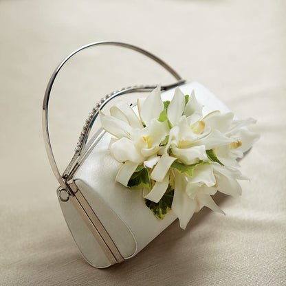 White Purse Decor –  Allure Floral Boutique, Wickliffe OH