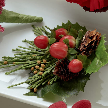 Red Berry Boutonniere –  Allure Floral Boutique, Wickliffe OH